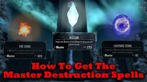 master destruction spells in skyrim